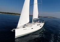 sailing yacht bow sails Hanse 505 sailing yacht